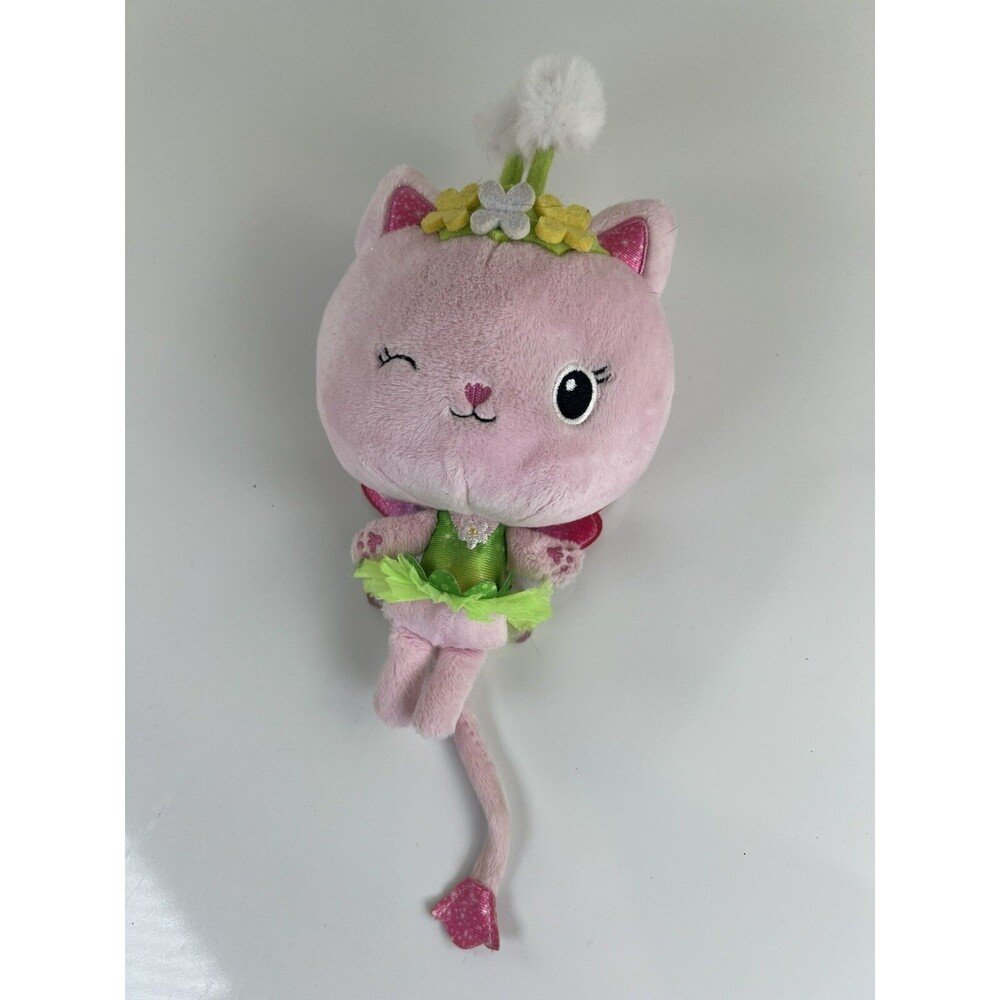 Gabby’s Dollhouse Purr-ific Plush 8” KITTY FAIRY Cat Netflix Stuffed Animal Toy